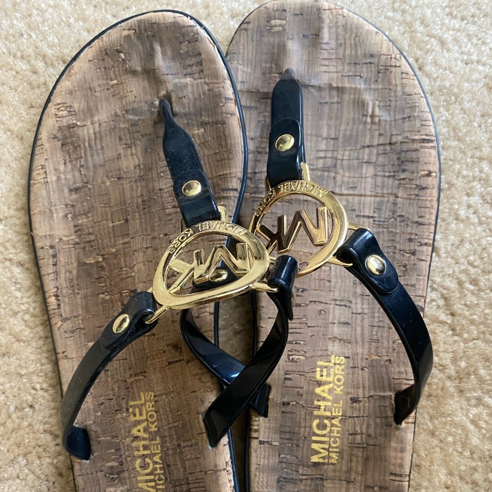 Michael Kors flip flops